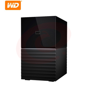 西部数据（WD）My Book 移动硬盘28T 3.5英寸桌面硬盘加密 双盘位28TB（WDBFBE0280JBK） 标配