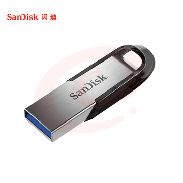 闪迪 64GB USB3.0 U盘 CZ73酷铄 亮银色 (Z35)新老包装随机发