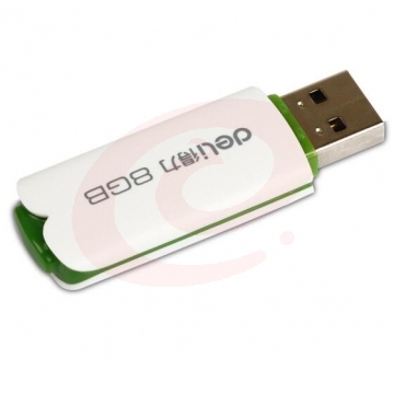 得力(deli)8G白色拔帽款 移动存储 高速读写 时尚小巧 轻型U盘8G 3722 PJ.1030
