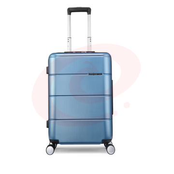 新秀丽（Samsonite）拉杆箱 横向纹理行李箱防刮抗压托运旅行箱TU2*71002浅蓝色25英寸