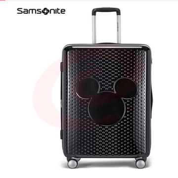 新秀丽（Samsonite）拉杆箱迪士尼卡通纪念款密码行李箱旅行箱 41C*39014黑色25英寸 银色和黑色可选
