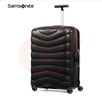 新秀丽（Samsonite）拉杆箱 轻盈耐刮行李箱万向轮旅行箱登机箱U72*18001碳黑色20英寸