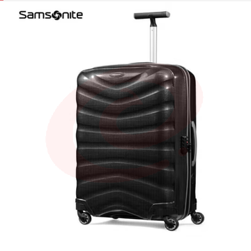 新秀丽（Samsonite）拉杆箱 轻盈耐刮行李箱万向轮旅行箱登机箱U72*18001碳黑色20英寸 SKU：YDKJ07663