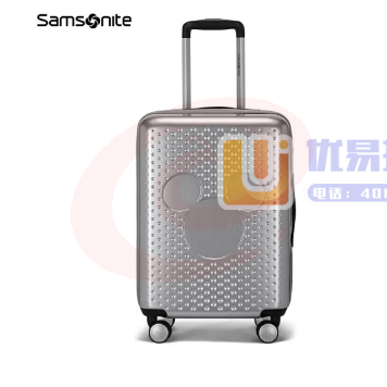 新秀丽（Samsonite）拉杆箱迪士尼卡通纪念款密码行李箱旅行箱 41C*25013银色20英寸 银色和黑色可选 SKU：YDKJ07669