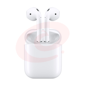 苹果 Apple 无线蓝牙耳机 MV7N2CH/A AirPods二代 有线充电 (白色)  货号：LJ