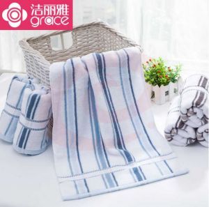 洁丽雅 高级毛巾 6498 蓝色