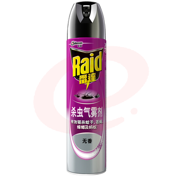 雷达(RAID) 600ml 无香喷雾杀虫剂 24瓶/箱 SKU：YDKJ08330