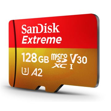 闪迪（SanDisk）128GB TF（MicroSD）存储卡 U3 C10 A2 V30 4K 至尊极速移动版内存卡SDSQXA1-128G-ZN6MA 读速160MB/s SKU：YDKJ08205