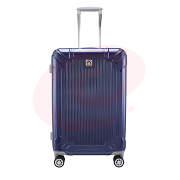 外交官 24英寸 拉杆箱 旅行箱万向轮TSA密码锁箱TC-6673深蓝色