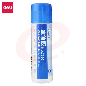 得力 7303 液体胶水 125ML SKU：YDKJ08586