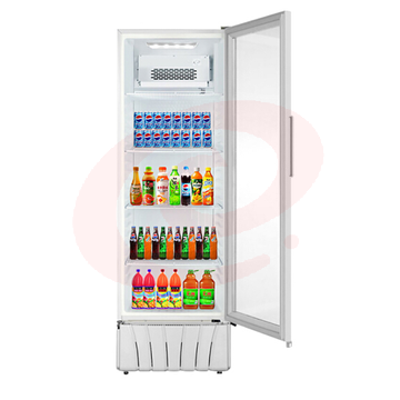 海尔（Haier）SC-412 大容积玻璃冷藏商用立式啤酒饮料展示柜冷柜