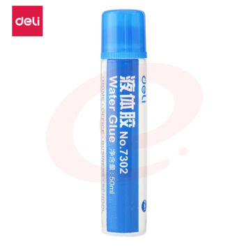 得力 ( deli） 7302 液体胶水 50ml SKU：YDKJ08331