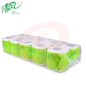 清风卷纸 卫生纸 250段10卷/提 B202A SKU：YDKJ08580