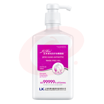  洁芙柔 免洗消毒洗手液 消毒液凝胶液500ml