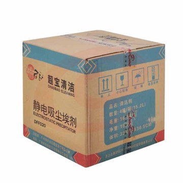 超宝 3.8L 静电吸尘埃剂尘推液 除尘剂尘推油整箱 4瓶装
