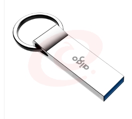 爱国者（aigo）128GB USB3.0 高速读写U盘 U310 金属U盘 车载U盘 银色 一体封装 防尘防水