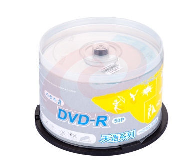 紫光（UNIS）DVD-R光盘/刻录盘 天语系列 16速4.7G 桶装50片