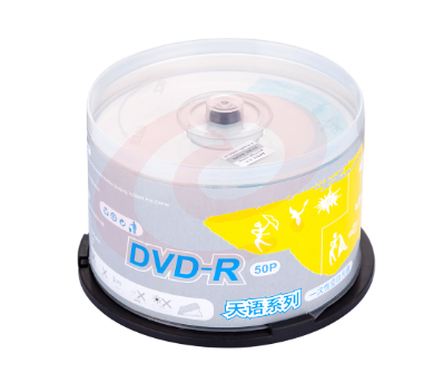 紫光（UNIS）DVD-R光盘/刻录盘 天语系列 16速4.7G 桶装50片 SKU：YDKJ08683