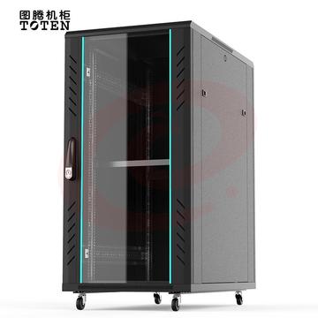 图腾（TOTEN）G2.6022 网络机柜 服务器机柜 前门玻璃后门钣金 19英寸标准