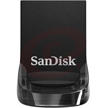 闪迪（SanDisk）32GB USB3.1 U盘 CZ430酷豆 黑色 读速130MB/s 车载U盘 小身材 大容量