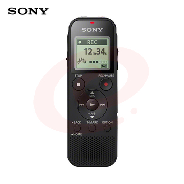 索尼（SONY）ICD-PX470 录音笔 支持PCM线性录音 便携式学习商务采访 专业大直径扬声器 4GB 黑色
