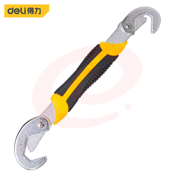 得力（deli）多功能扳手水管钳活动管钳万用扳手活动扳子9-22mm DL932-22
