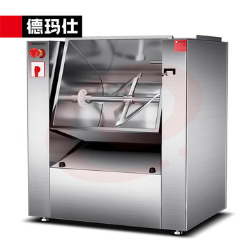德玛仕（DEMASHI）和面机商用 304不锈钢 搅拌机 多功能活面搅面揉面绞面机食堂包子馒头 50升YF-HJ50A