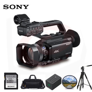 索尼（SONY）PXW-Z90摄像机 4K高清HDR掌中宝系列专业手持式3G-SDI 摄录一体机