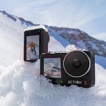大疆 DJI Osmo Action 3 全能套装 运动相机 长续航高清防抖手持vlog摄像机便携式 骑行头戴摄像机