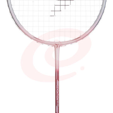 迪卡侬（DECATHLON）2023年新羽毛球拍儿童碳素正品淡蕴粉成品拍-4514622