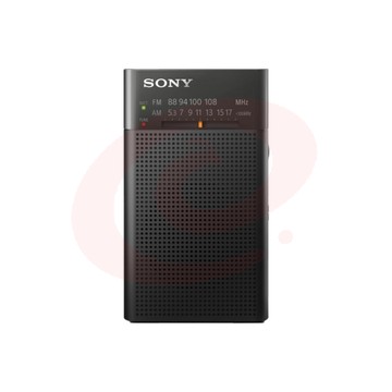 索尼（SONY） ICF-P27 便携式收音机 调频 带扬声器和AM/FM调谐器 新款 送老人 黑色