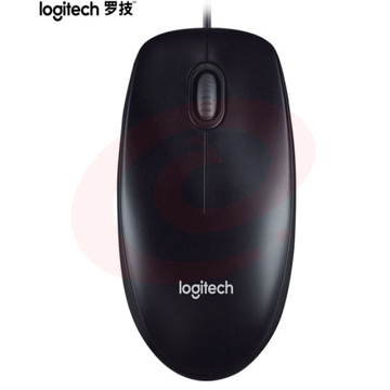 罗技(Logitech)M90 有线鼠标(黑色)