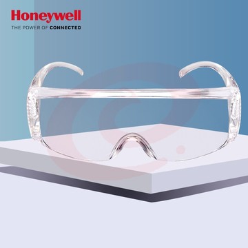 霍尼韦尔（Honeywell）护目镜 1副 防护眼镜防尘防风透明镜片访客眼镜 100001