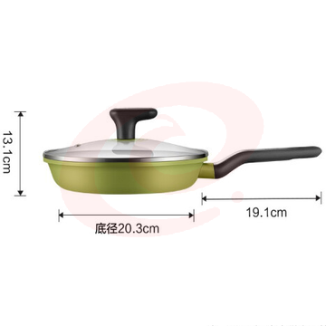 苏泊尔 SUPOR 火红点煎锅绚彩不粘平底锅28cm电磁炉燃气通用EJ28TAN01