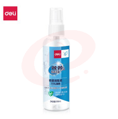 得力(deli)75%酒精 喷雾消毒液 31004消毒喷雾(原香型) 100ml/瓶