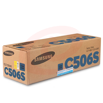 惠普三星(SAMSUNG) CLT-506S墨粉盒 适用于680ND 6260ND/FR C506S青色普通(约1500页) SKU：YDKJ10542