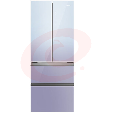 海尔(Haier)409升四开门双开门法式多门对开门家用风冷无霜冰箱一级双变频能效电冰箱BCD-409WLHFD7DM1