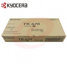 京瓷(KYOCERA)TK-678 原装黑色墨粉盒(适用于KM-2540/3040/2560/3060/TA300i机型)约24000页