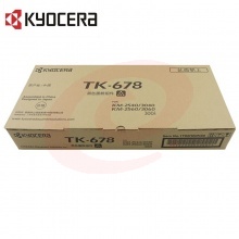 京瓷(KYOCERA)TK-678 原装黑色墨粉盒(适用于KM-2540/3040/2560/3060/TA300i机型)约24000页 SKU：YDKJ10945