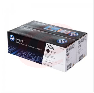 惠普(HP)  CE278AF 78A  黑色硒鼓 双包装 适用P1566 P1606dn M1536dn