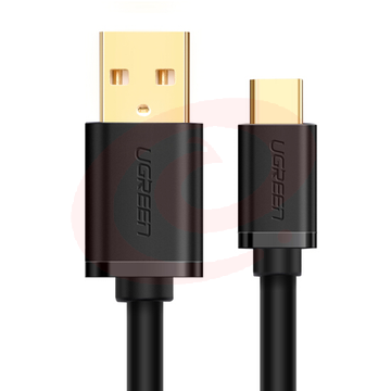 绿联 USB3.0转Type-C数据线 3A 1米 黑色 TJHX06191614233687 SKU：YDKJ11513