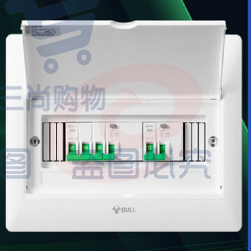 公牛(BULL) 公牛配电箱 12回路空开强电箱LX5-12s 配线箱白色盖板 TJHX07201400388628
