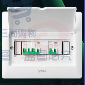 公牛(BULL) 公牛配电箱 12回路空开强电箱LX5-12s 配线箱白色盖板 TJHX07201400388628 SKU：YDKJ11094