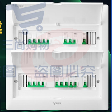 公牛(BULL) 公牛配电箱 32回路空开强电箱LX5-32s 配线箱白色盖板 TJHX07201400339099
