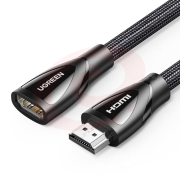 绿联 HDMI 延长线 公对母 8K数字高清线 3D视频线数据连接线 0.5米 连接器 60630 HD158  TJHX05221040135256 SKU：YDKJ11451