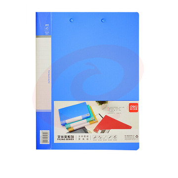 得力5341文件夹   (蓝)(只)