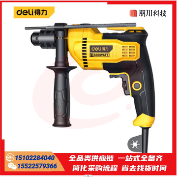 得力(deli) 600W冲击电钻轻型手电钻两用电起子冲击钻电动螺丝刀交流电钻 DL-CZ13-W1 PCKJ08161927406451