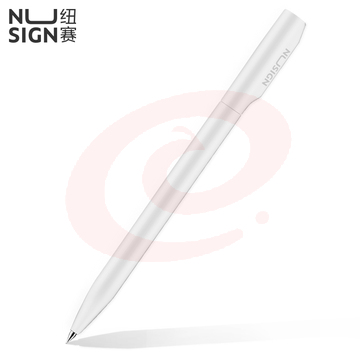 得力纽赛NS552中性笔0.5mm子弹头(深灰)支