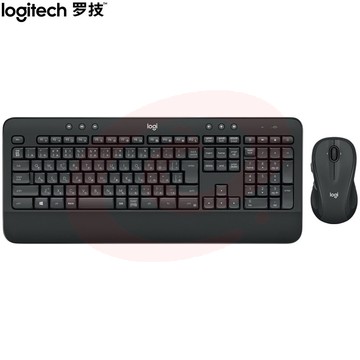 罗技(Logitech) MK545  键鼠套装 无线键鼠套装 办公键鼠套装 全尺寸 黑色 自营 带无线2.4G接收器  (XTGM202307211318413)