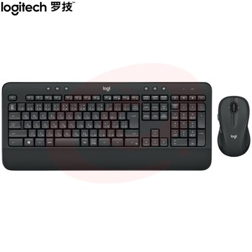 罗技(Logitech) MK545  键鼠套装 无线键鼠套装 办公键鼠套装 全尺寸 黑色 自营 带无线2.4G接收器  (XTGM202307211318413) SKU：YDKJ11415